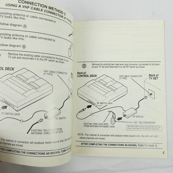 SNES Super Nintendo Entertainment System Console Instruction Manual *ONLY* - Picture 4 of 4